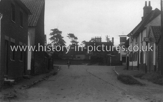 The Kings Head and Village, Hadstock, Essex. c.1920's